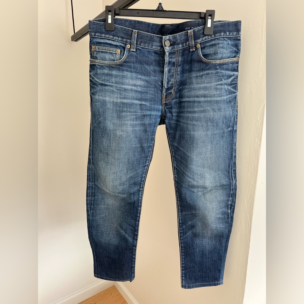 Saint Laurent Men's Blue Denim Jeans Sz 31 x 26 Inseam.